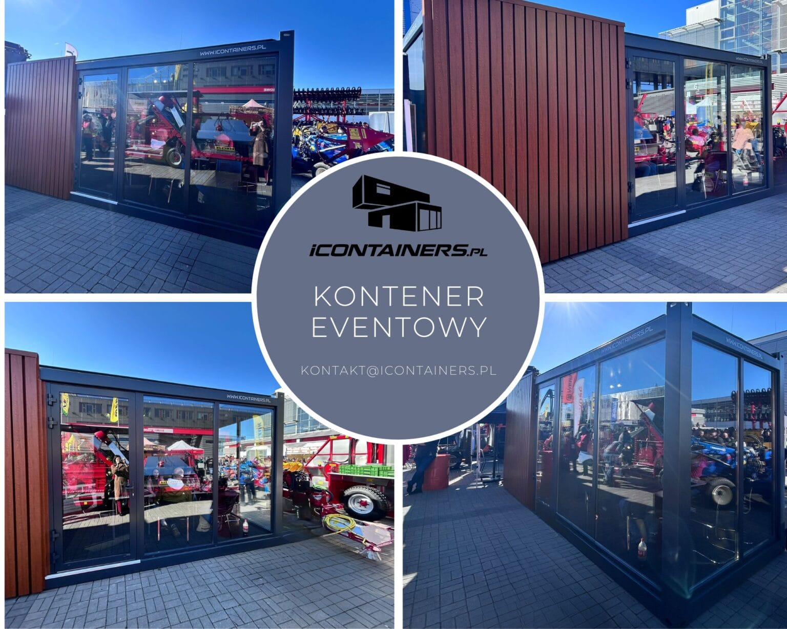Kontener eventowy - Icontainers - Producent Systemów Kontenerowych